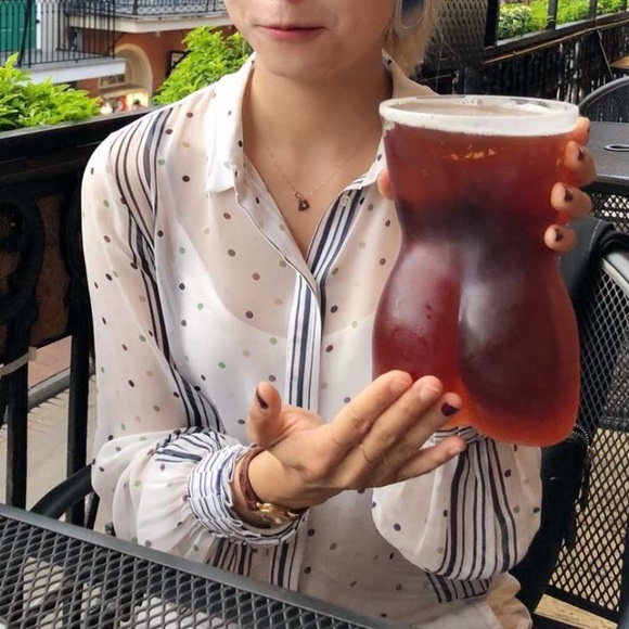 Massimo Dutti Lightweight Mesh Button Up Blouse - Picture 2 of 6